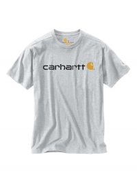 Carhartt Herren Logo Shirt Hellgrau